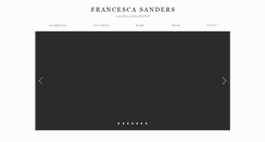 Desktop Screenshot of francescasanders.com